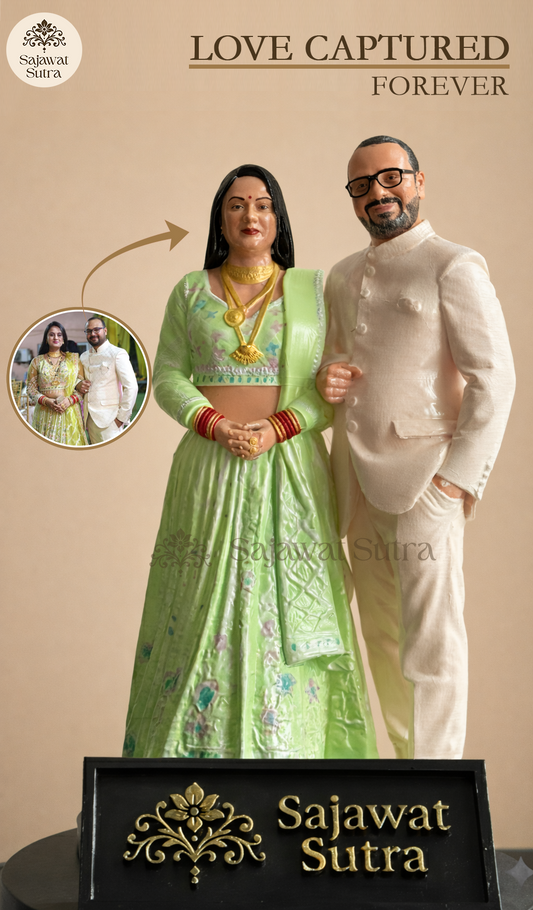 Couple 3D Full Body Miniature