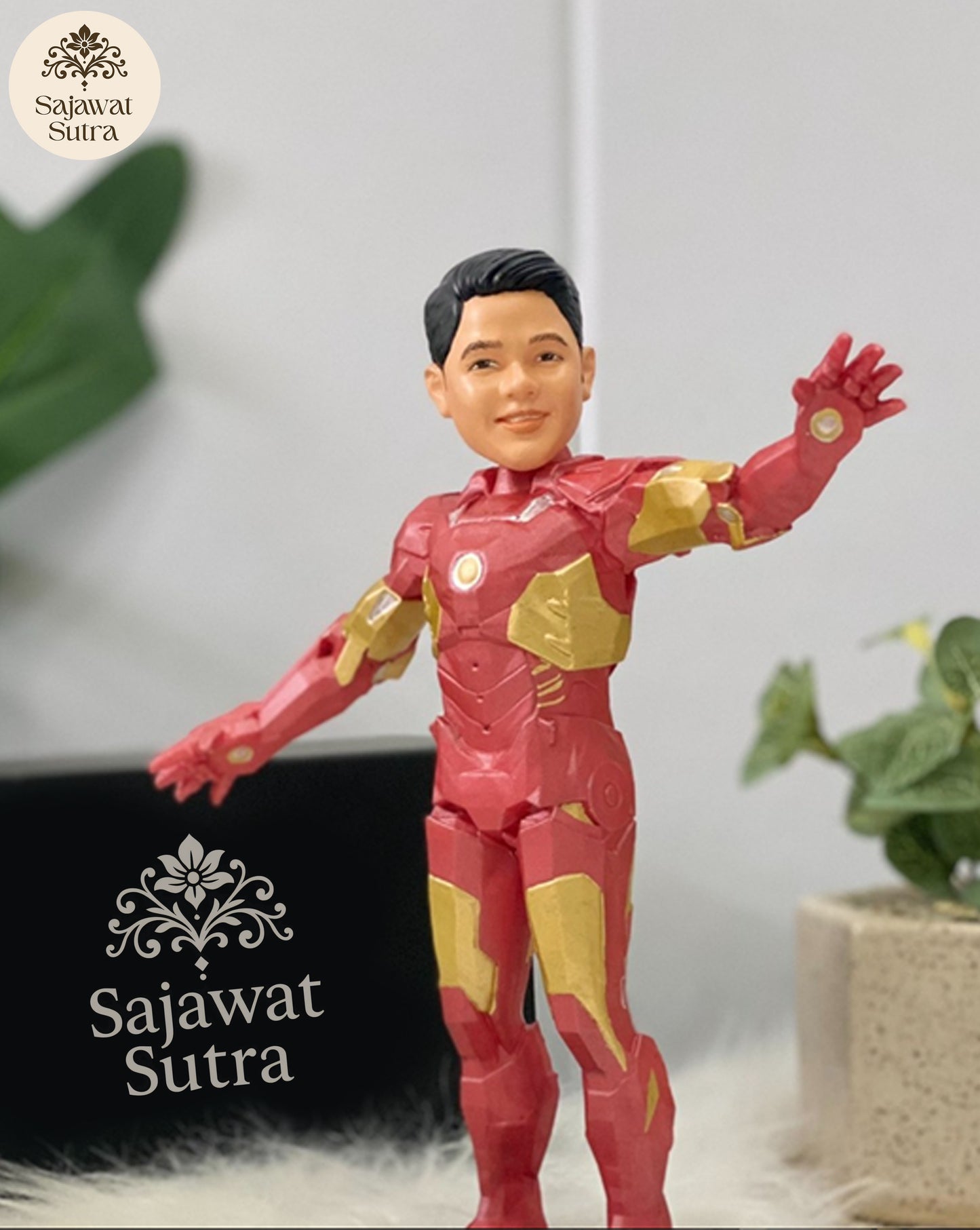 Customized Face Superhero 3D Miniature