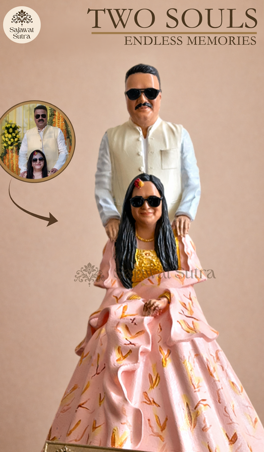 Couple 3D Full Body Miniature