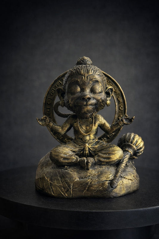 Baal Hanuman Meditation Statue