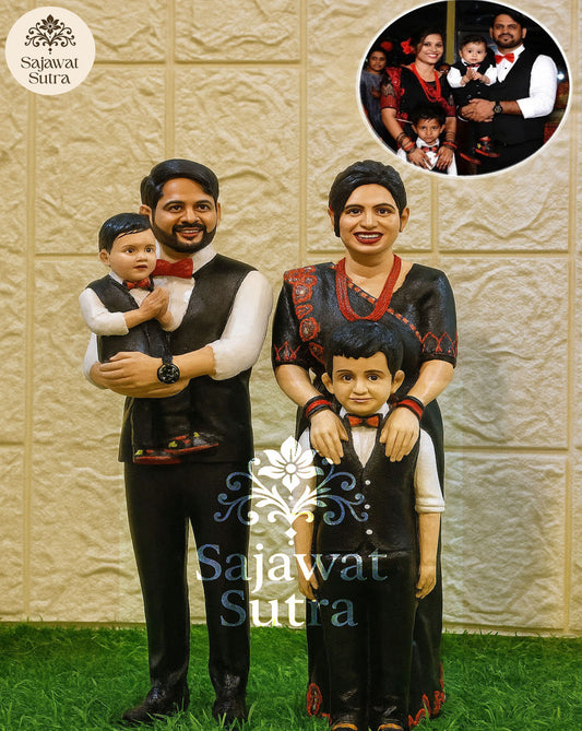 Family 3D Full Body Miniatures