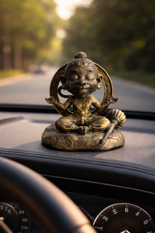 Baal Hanuman Meditation Statue