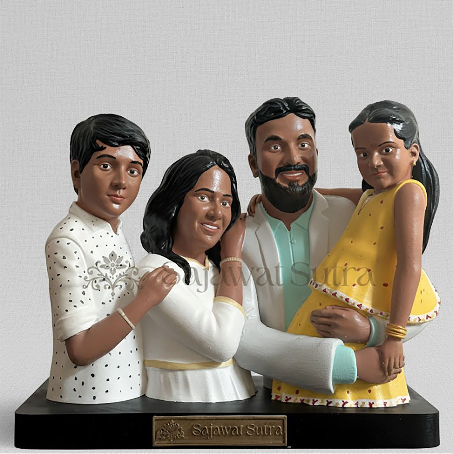 Family Half Body Miniature